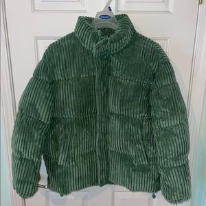 ZARA CORDUROY PADDED JACKET